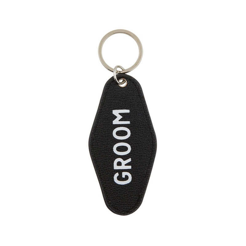 Groom Key Tag Single