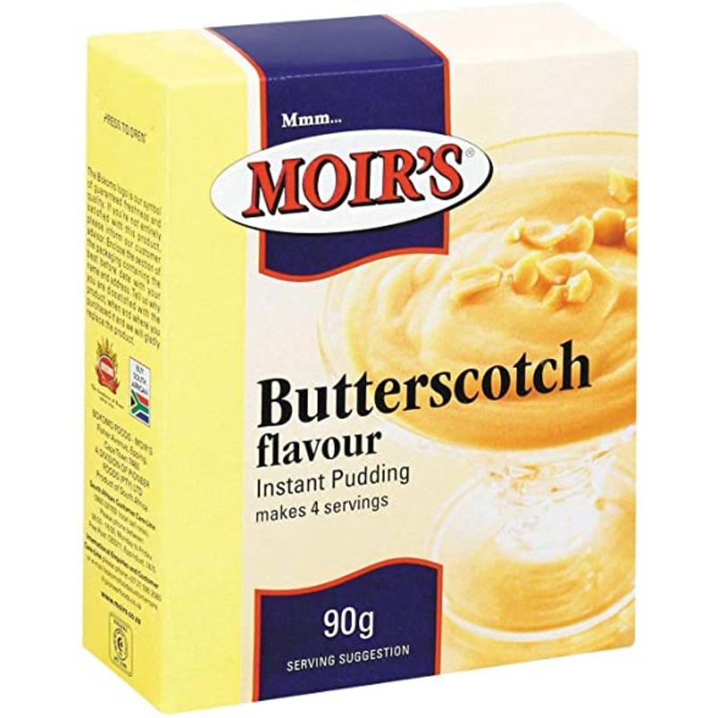 Moir’s Instant Pudding Butterscotch 90g