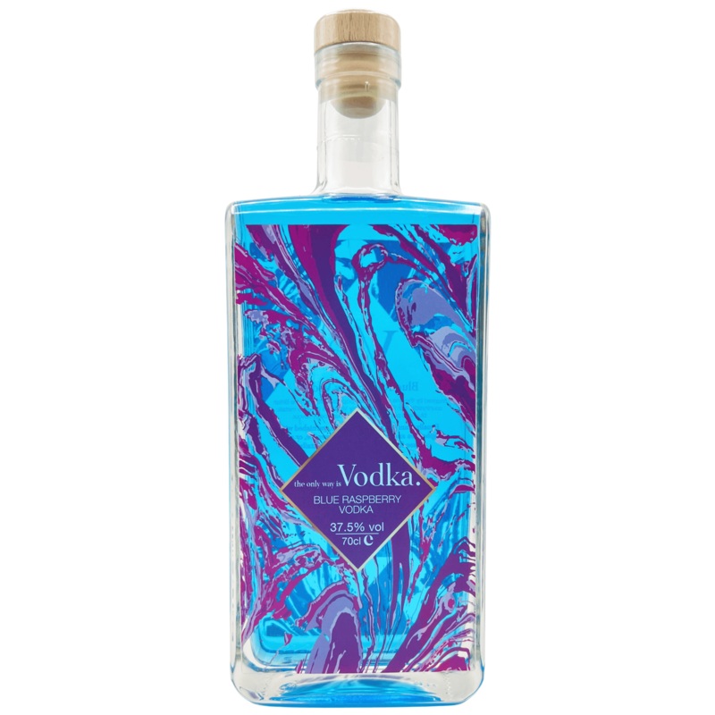 The Only Way Is Spirits Premium Blue Raspberry Vodka 70cl