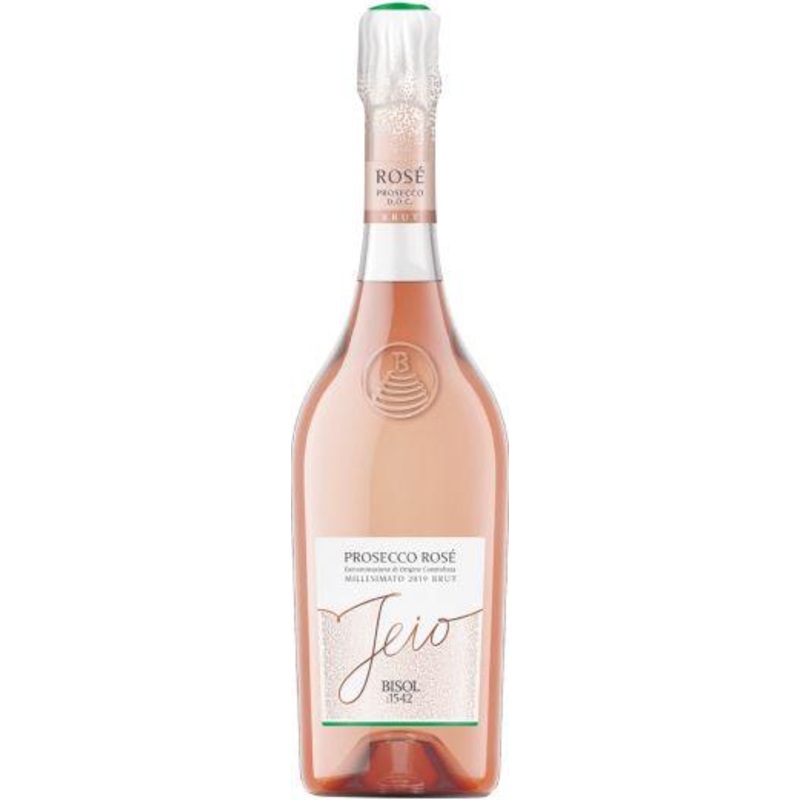 Bisol, Jeio Rose Prosecco Valdobbiadene Brut, NV (Case)