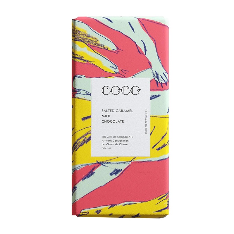 COCO Salted Caramel Chocolate Bar, 80 g