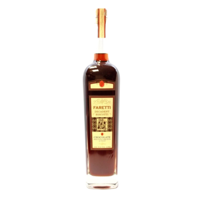 Faretti Chocolate Biscotti Liqueur 750 ML