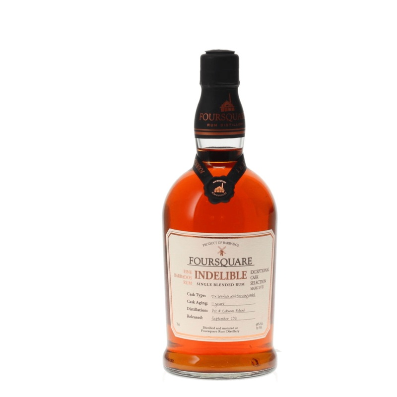 Foursquare 11 Year Old Indelible Rum 70cl