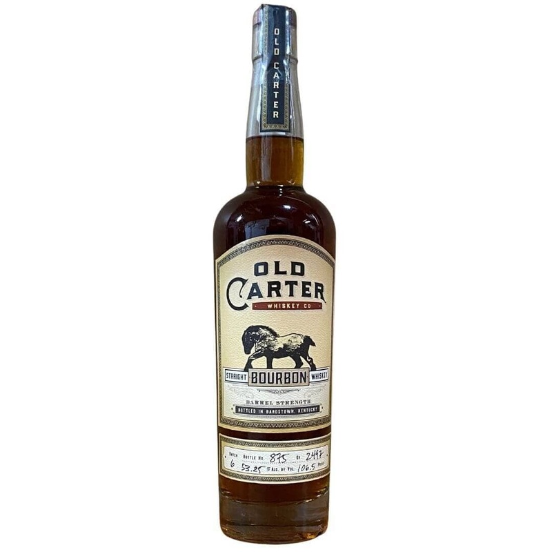 Old Carter Straight Bourbon Whiskey, Batch 6 2020 Release