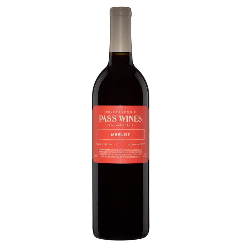 Pass Wines Sonoma Merlot 2018 750-12 2018 750ml 1