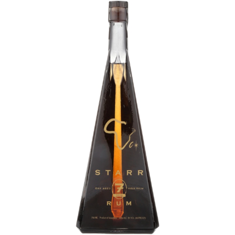 Starr Aged Rum Oak Aged 7 Yr 80 750 ML