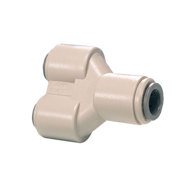 DM Fittings Two Way Divider Connector – PI Fitting – 3/8” OD
