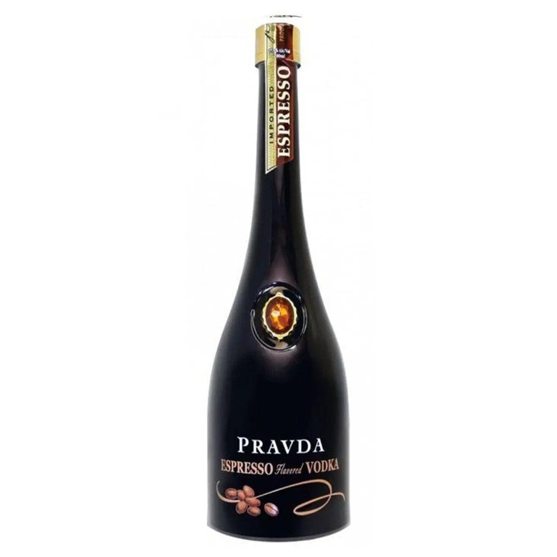 Pravda Ultra Premium Polish Espresso Vodka, 70 cl