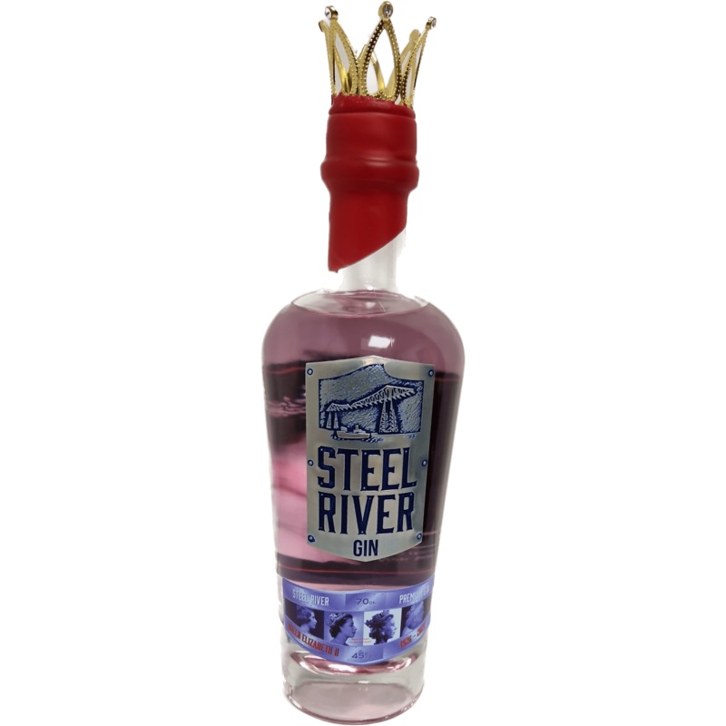 Steel River Queen Elizabeth II Strawberry Cucumber London Dry Gin 70cl