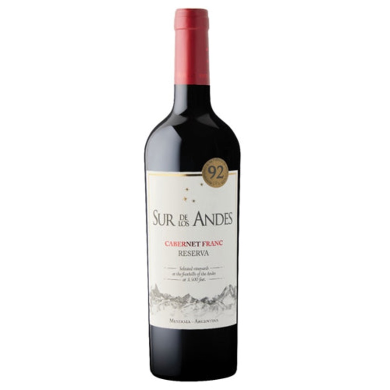 Sur de Los Andes Cabernet Franc Reserva 2017 – 750ML