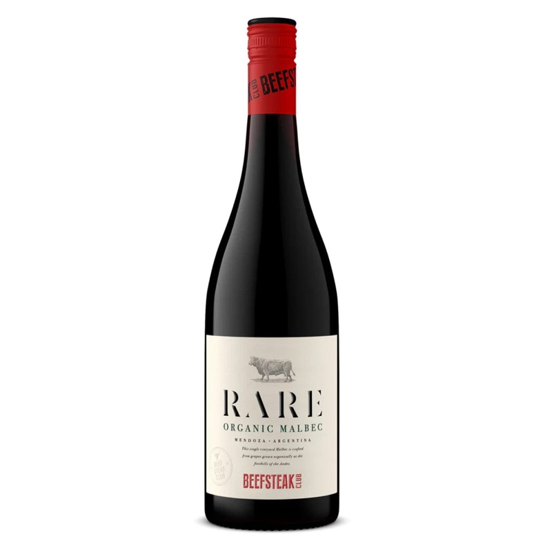 Beefsteak Club Rare Organic Malbec, 75 cl