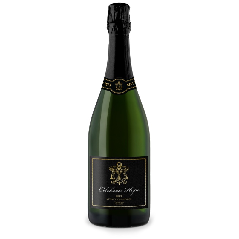 Celebrate Hope – 2018 Sparkling Brut – Mthode Champenoise – Napa Valley
