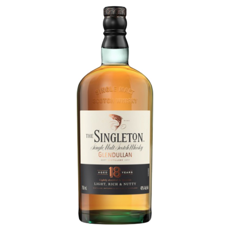 The Singleton Of Glendullan Single Malt Scotch 18 Yr 80 750 ML