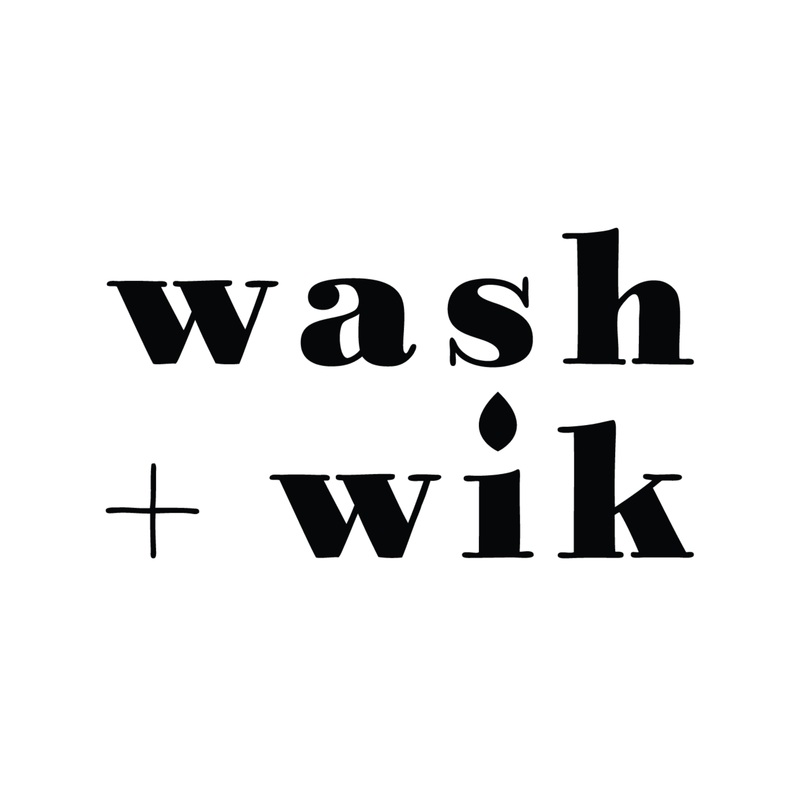 Wash & Wik Balsam Vanilla Candle SINGLE