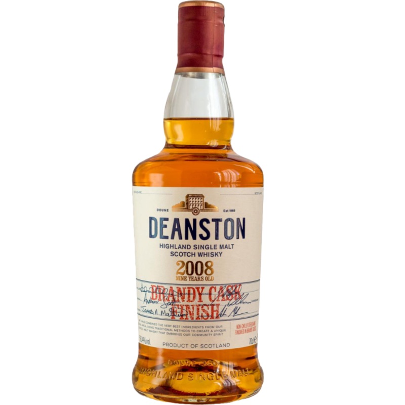 Deanston Single Malt Scotch Brandy Cask Finish 2008 9 Yr 112.8 750 ML