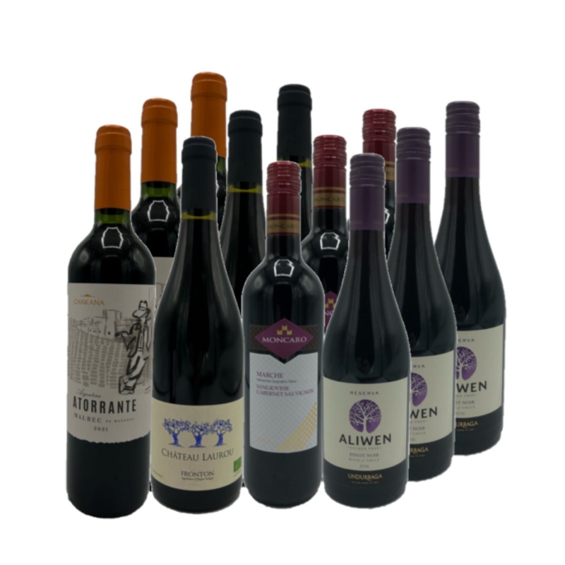 Everyday Value Reds 12 Bottle Mixed Case 12 bottles