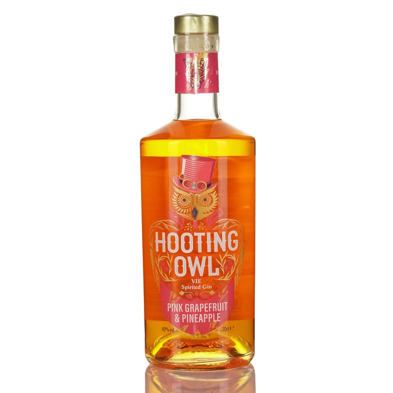 Hooting Owl VIE Pink Grapefruit & Pineapple Gin 70cl