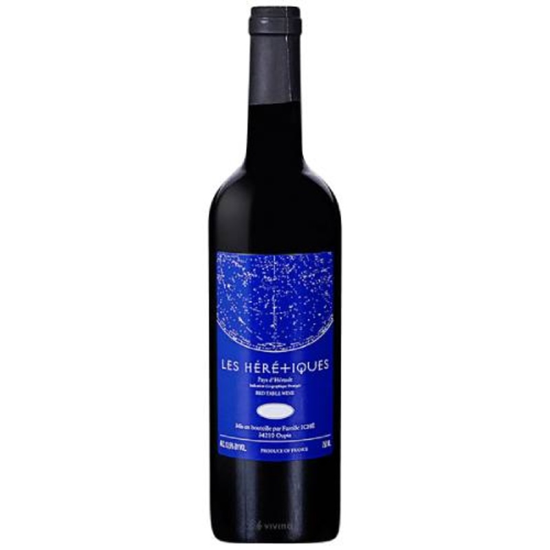 Les Heretiques Pays d’Herault Red Wine-750ML