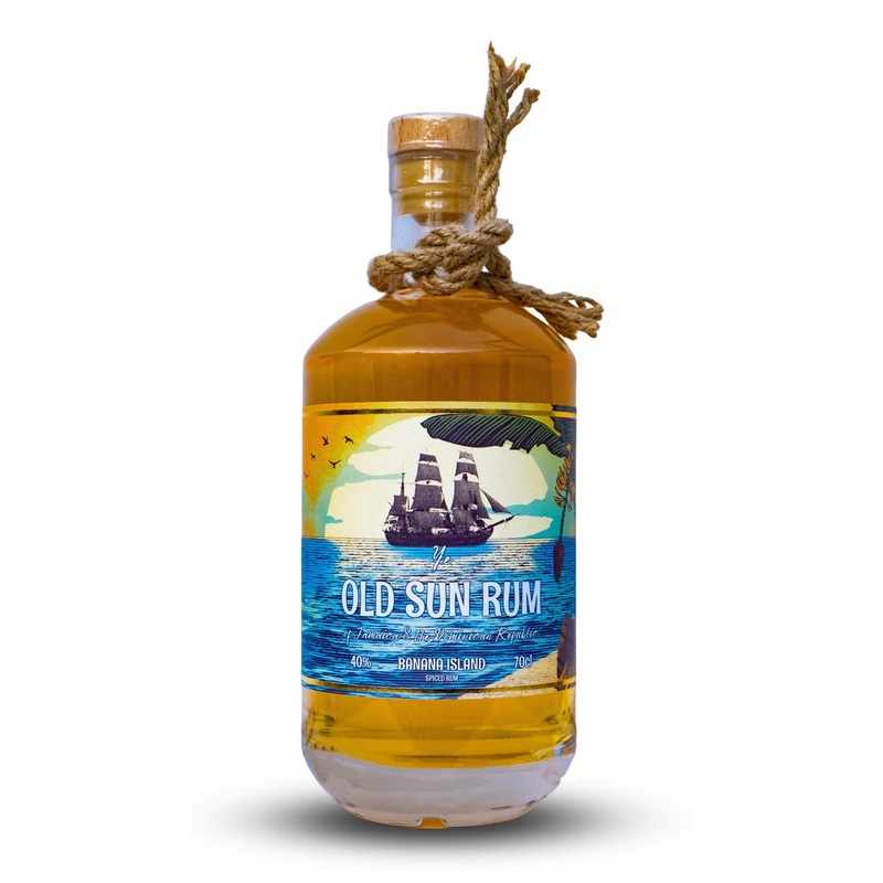 Old Sun Rum Banana Island 70cl