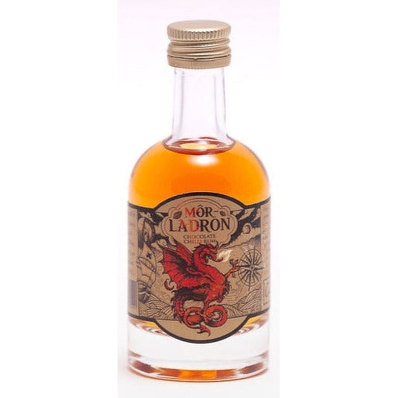 Mor Ladron Chocolate Chilli Rum 5cl 1 Miniature Bottle