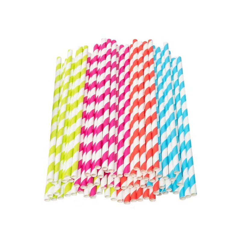 Blueoco Kolorae Paper Straws 75 PACK