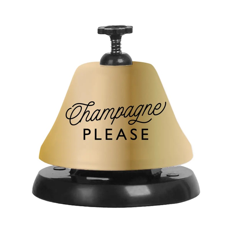 Champagne Please Drink Bell SINGLE