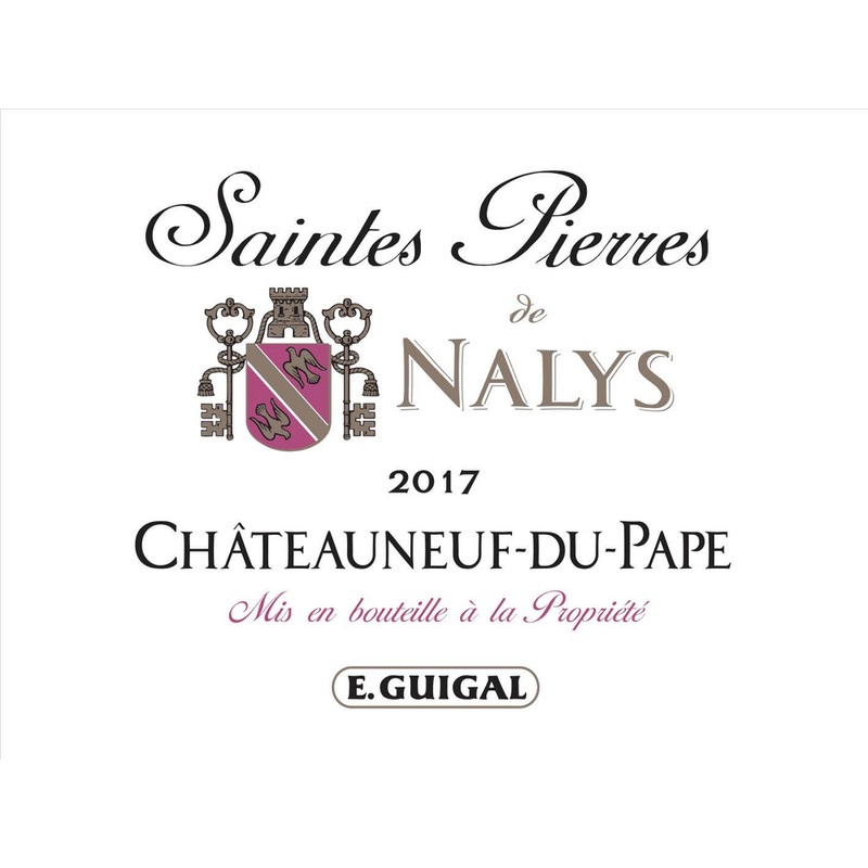 Chateau De Nalys Saintes Pierres de Nalys Chateauneuf-Du-Pape Rouge 750ml