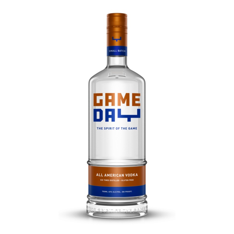 Game Day Orange & Blue Vodka 750 ML
