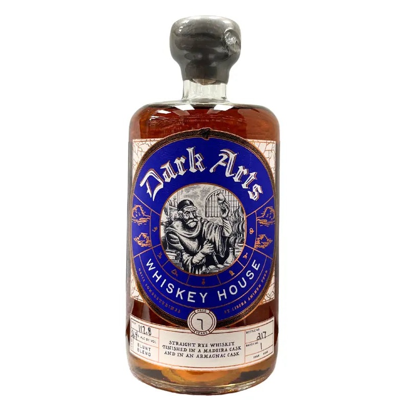 Dark Arts Blunt Blend ‘Dank Arts’ Straight Rye Whiskey 750mL