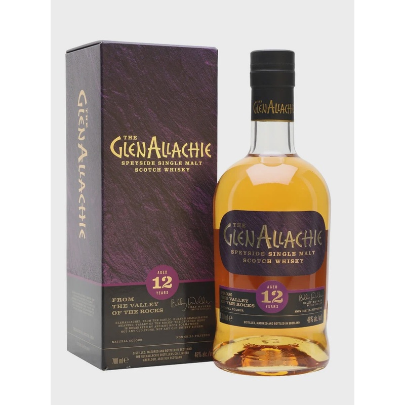 Glenallachie 12 Year Old Speyside Single Malt 46% abv 70cl