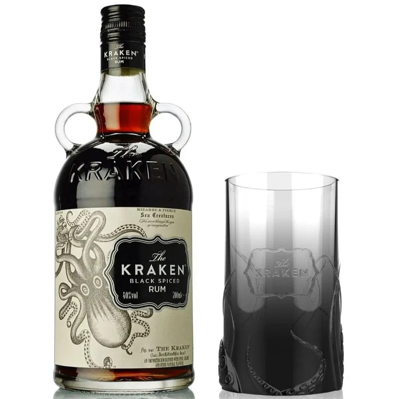 The Kraken Black Spiced Rum & Smoked Glass 70cl