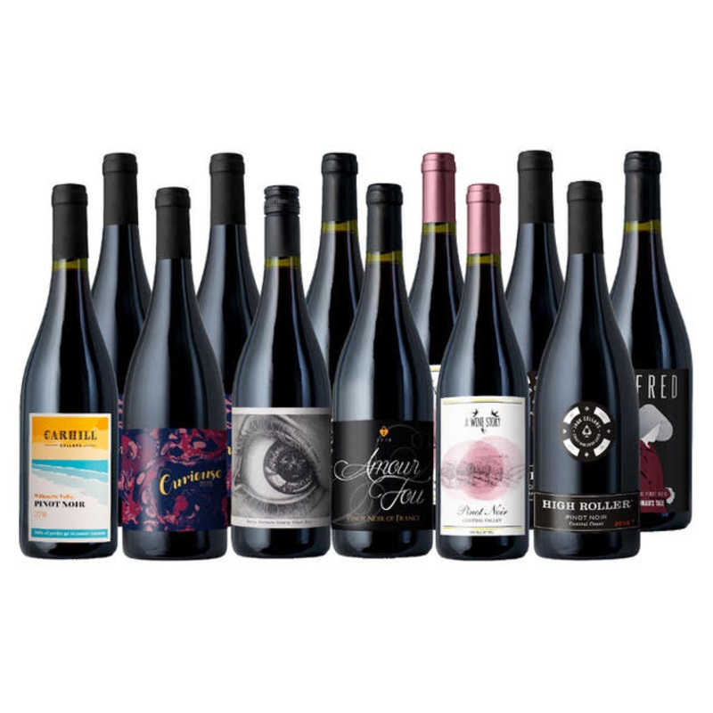 150 ONLY: “12-Bottle Day” Pinot Noir 12-Pack
