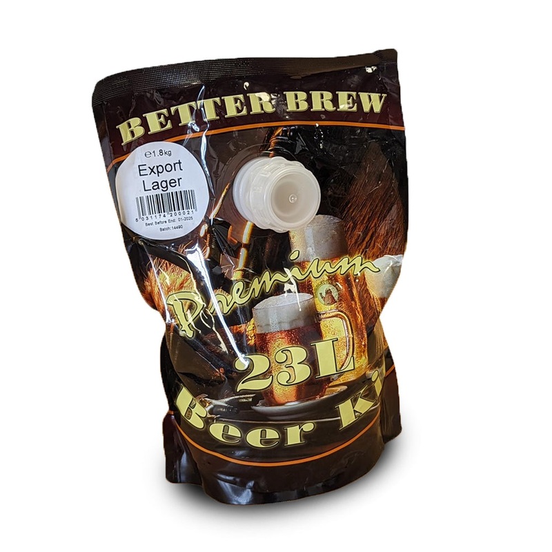 Better Brew 40 Pint Beer Kit – Export Lager