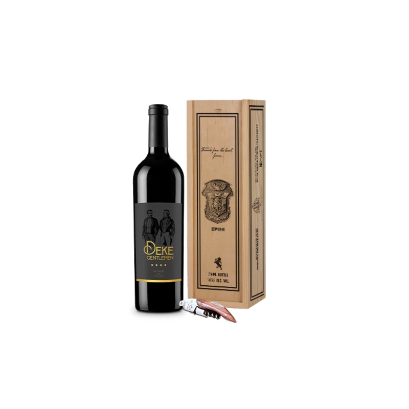 Deke Gentleman Red Wine Gift Box