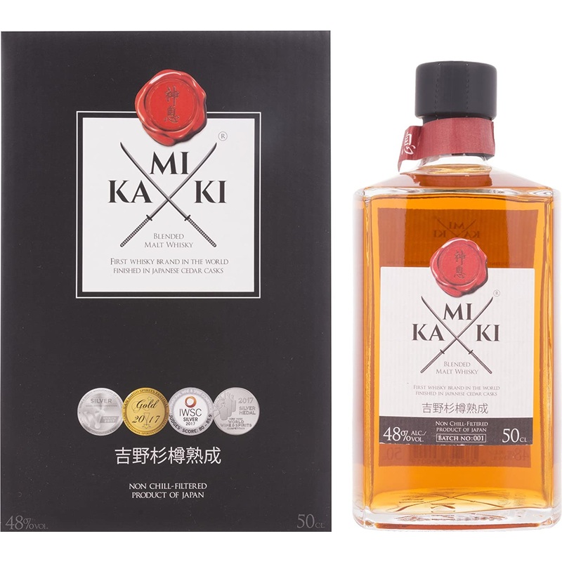 Kamiki Blended Malt Japanese Whisky 50cl