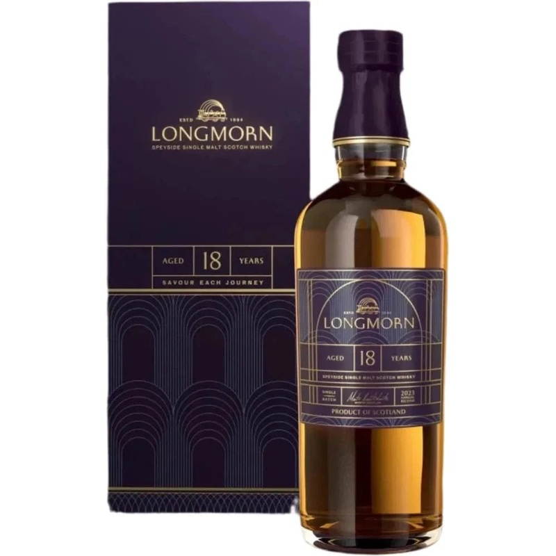 Longmorn Single Malt Scotch 18 Year Whiskey 700 ML