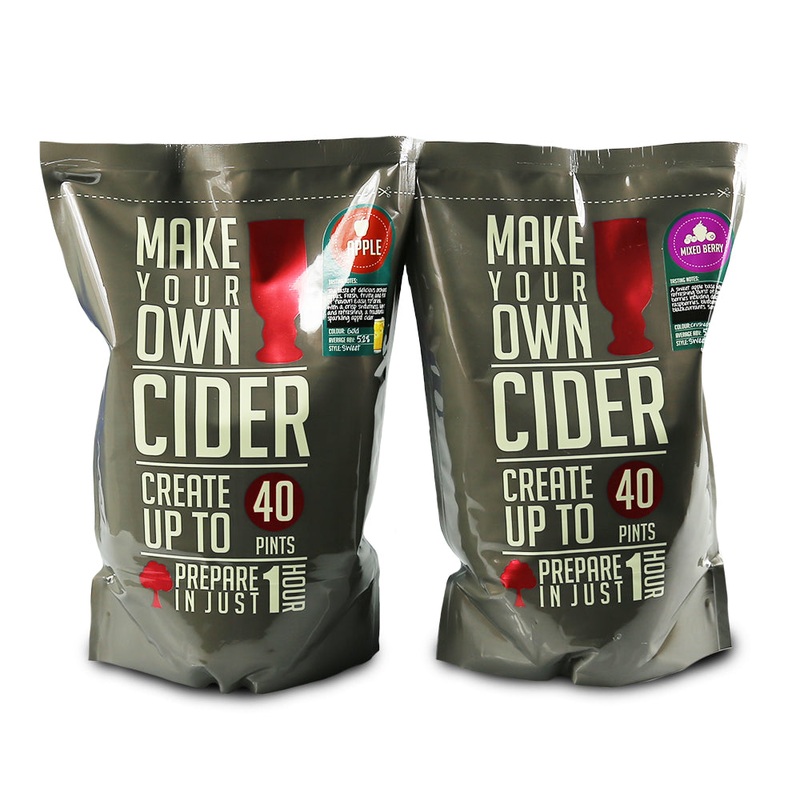 Make Your Own 40 Pint Cider Kits Apple