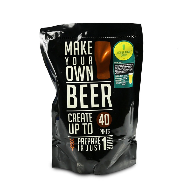 Make Your Own 40 Pint Tequila & Lime Beer Kit