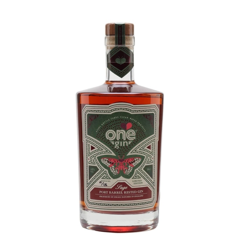 One Gin Port Barrel Rested 50cl