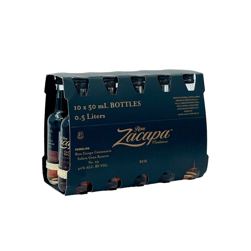 Ron Zacapa Centenario No. 23 Guatamalan Rum 50ml 10 Pack