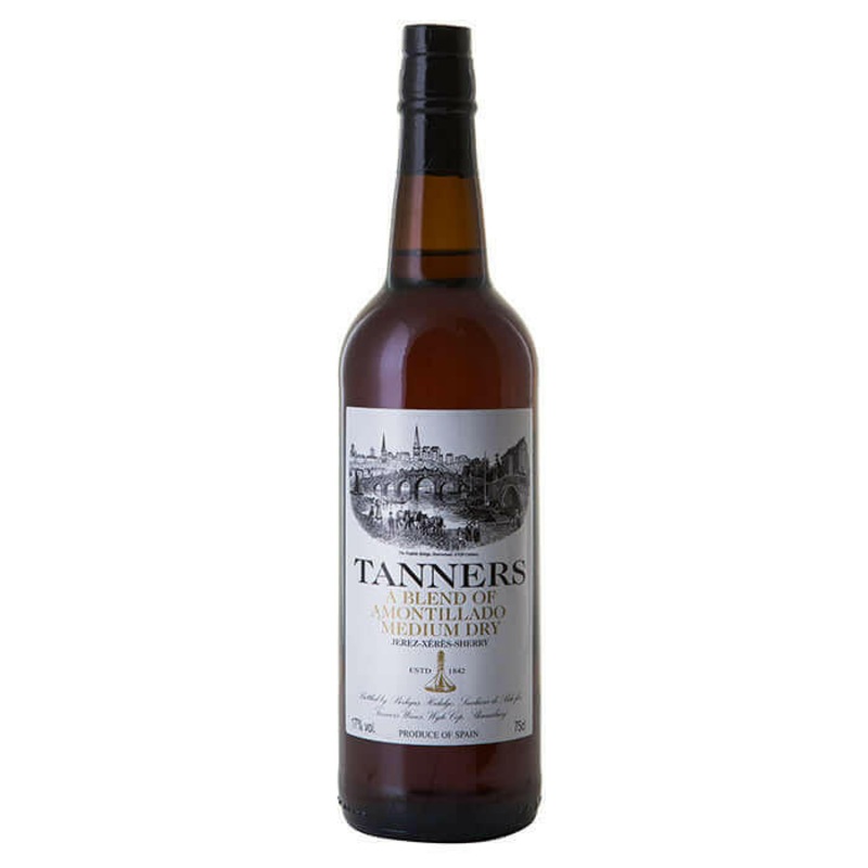Tanners A Blend of Amontillado, Medium Dry Sherry