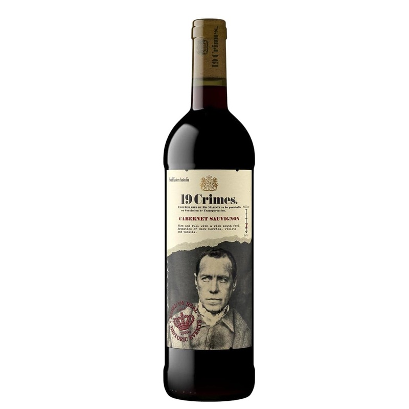 19 Crimes Cabernet Sauvignon, 75 cl