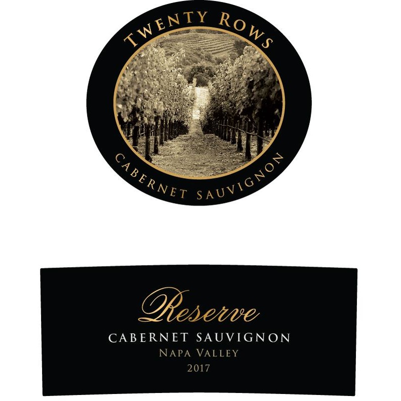 Twenty Rows Napa Valley Reserve Cabernet Sauvignon 750ml