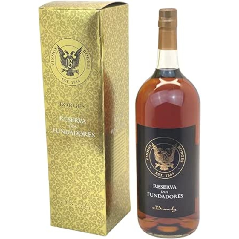 Borges Reserva Dos Fundadores Brandy in a Gift Box 1.5L