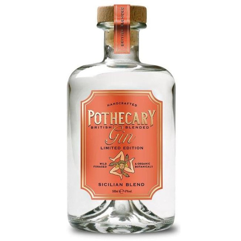 Pothecary Sicilian Blend Gin 1 Bottle