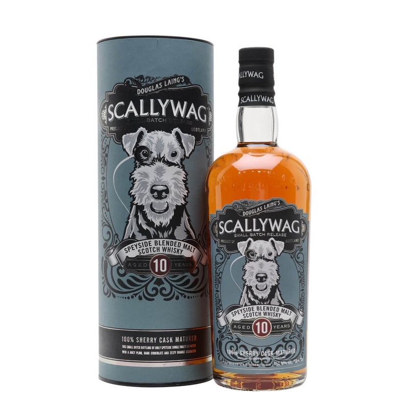 Scallywag 10 Year Old Blended Malt Scotch Whisky Gift Tube 70cl