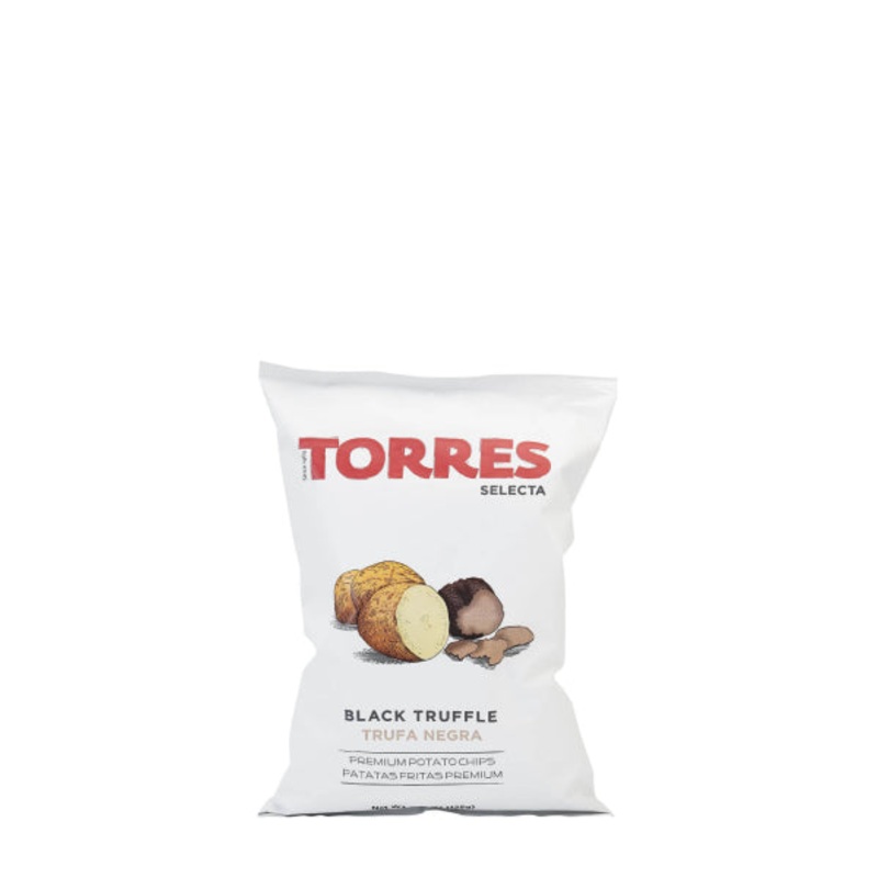 Torres black truffle potato crisps