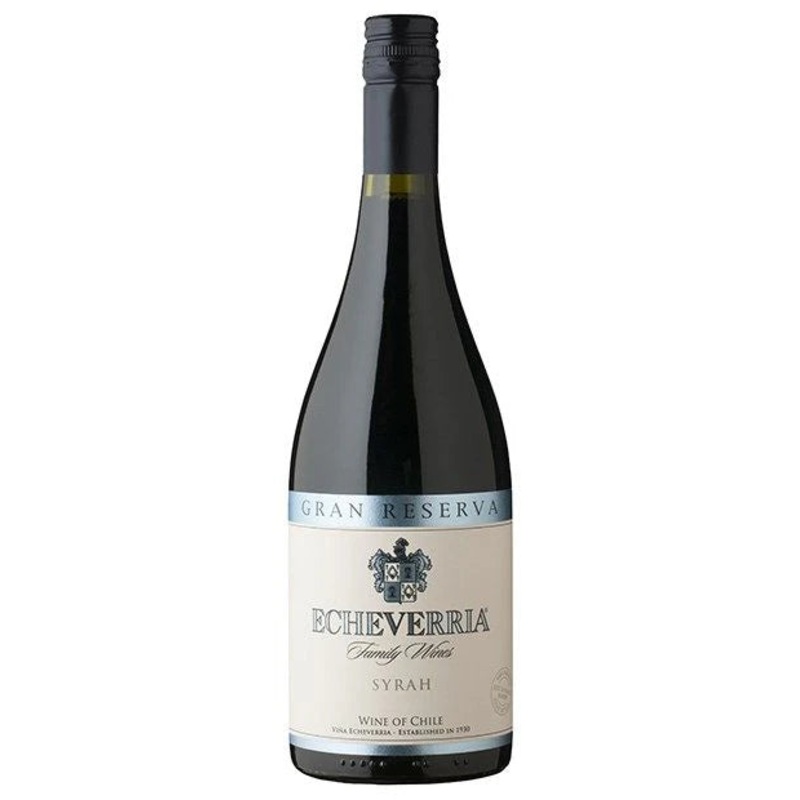 Vina Echeverria, Gran Reserva, Valle de Colchagua, Syrah 2019 (Case)