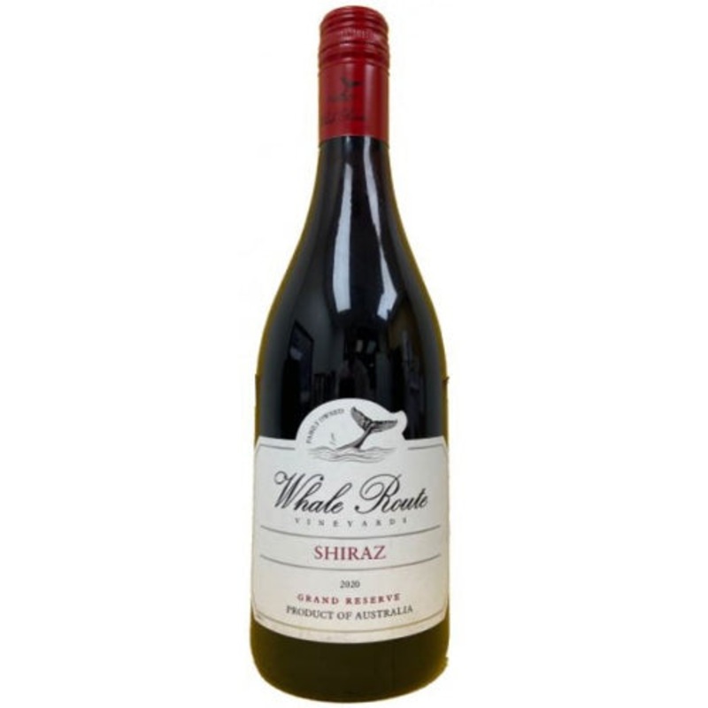 Whale Route Shiraz 2020 –  750ML