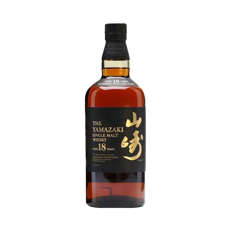 Yamazaki 18 Year Single Malt Japanese Whiskey 750 ML
